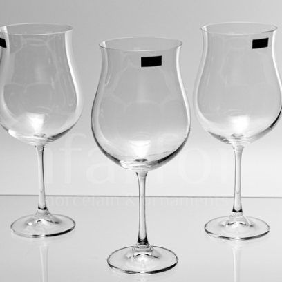 Набор бокалов для вина «Safia» 6/6 Форма: Crystalite Bohemia. Хрустальное стекло. 640 мл.