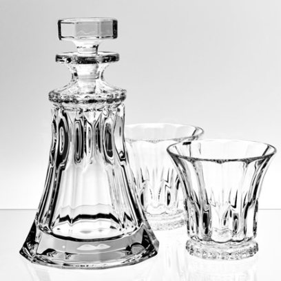 Набор для виски «Wellington» 2/3 Форма: Crystalite Bohemia. Хрустальное стекло. 300 мм.