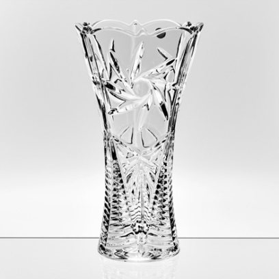 Ваза для цветов «Pinwheel» Форма: Crystalite Bohemia. Хрустальное стекло. 300 мм.