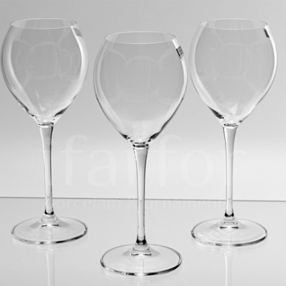 Набор бокалов для вина «Carduelis Cecilia» 6/6 Форма: Crystalite Bohemia. Хрустальное стекло. 390 мл.