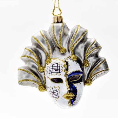 Елочная игрушка Венецианская маска