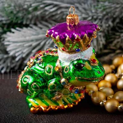 Елочная игрушка Царевна-лягушка