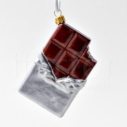 Елочная игрушка Плитка шоколада