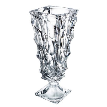 Ваза для цветов «Прозрачный» Форма: Касабланка. Стекло. 390 мм.