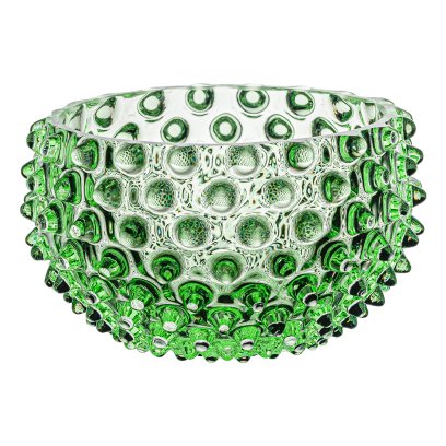 Ваза для конфет «Светло-зелёный» Форма: Hobnail Tapas. Стекло. 115 x 70 мм.