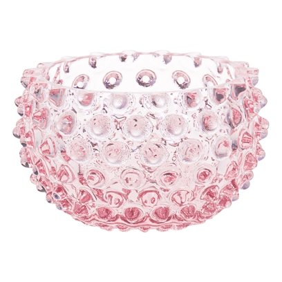 Ваза для конфет «Розовый» Форма: Hobnail Tapas. Стекло. 115 x 70 мм.
