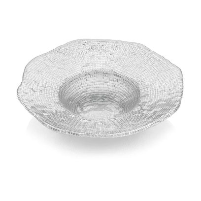 Блюдо для пасты «Прозрачный» Форма: Diamanté. Стекло. 300 мм.