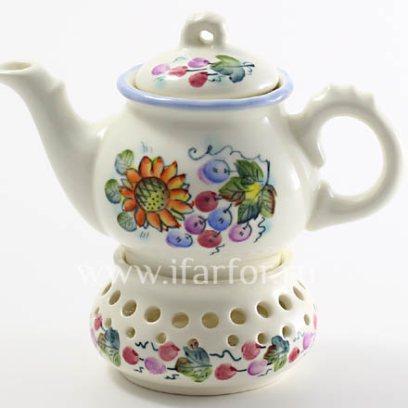 Чайник малый «Чайная церемония» Форма: Малый. Керамика. 200 мл.
