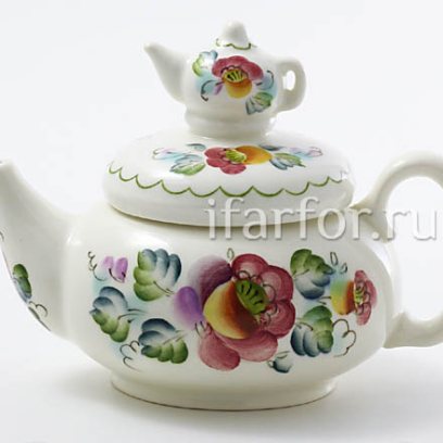 Чайник «Яблочный спас» Керамика. 350 мл.