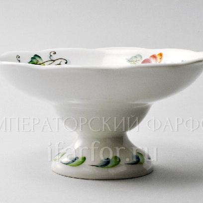 Конфетница «Маки» Форма: Клубничка. Керамика. 200 x 110 мм.