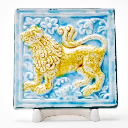 Изразец малый Лев 1