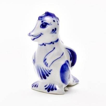 Скульптура Дракоша Гжель