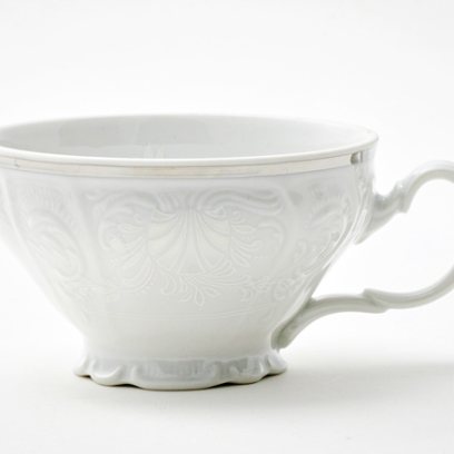 Чашка чайная Бернадотт Платиновый узор Бернадотт
