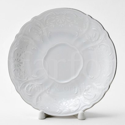 Блюдце чайное Бернадотт Платиновый узор Бернадотт