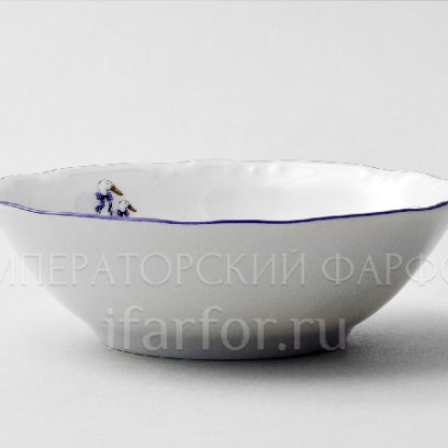 Салатник «Констанция Гуси» Форма: Констанция. Фарфор. 130 мм.