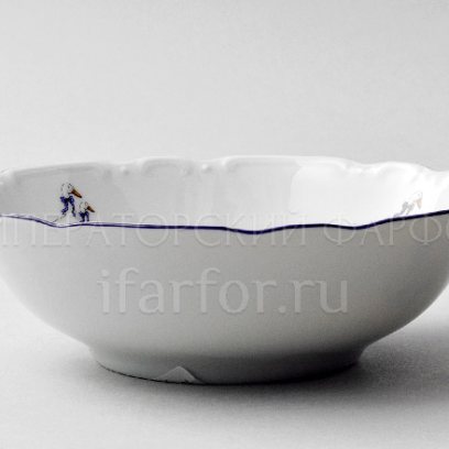 Салатник «Констанция Гуси» Форма: Констанция. Фарфор. 160 мм.