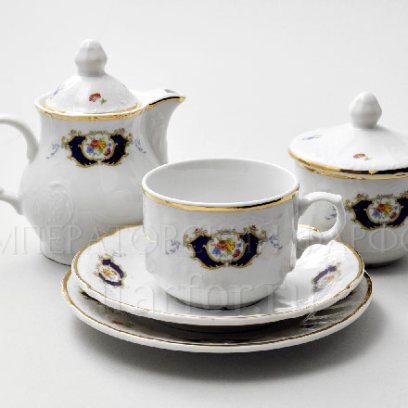 Сервиз чайный Бернадотт Синий глаз 6/22 Бернадотт