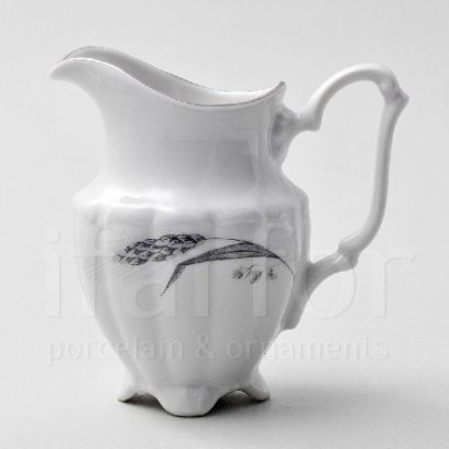 Сливочник «Серебряные колосья» Форма: Repast. Фарфор. 300 мл.