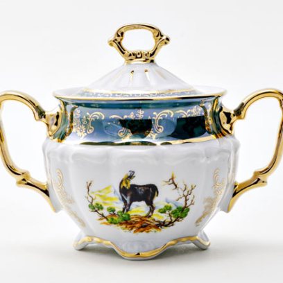 Сахарница Охота зеленая. Козел Мария-Тереза