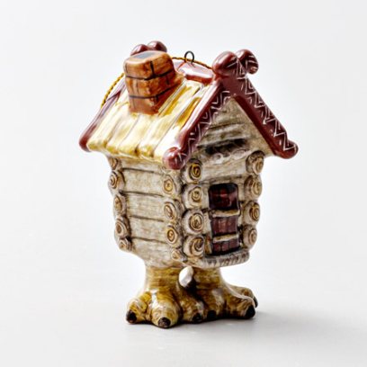 Елочная игрушка Избушка Бабы-яги 1