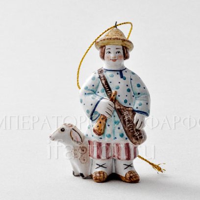 Елочная игрушка Пастушок