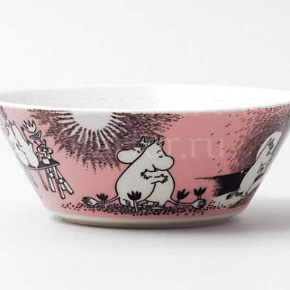 Пиала «Любовь» Форма: Arabia MOOMIN. Фарфор. 150 мм.