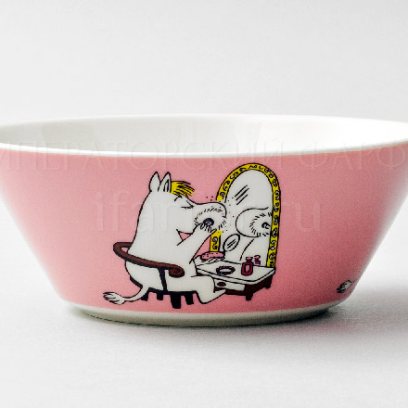 Пиала «Фрекен Снорк» Форма: Arabia MOOMIN. Фарфор. 150 мм.