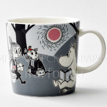 Кружка «Приключение» Форма: Arabia MOOMIN. Фарфор. 300 мл.