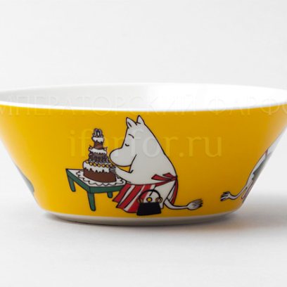 Пиала «Муми-мама» Форма: Arabia MOOMIN. Фарфор. 150 мм.