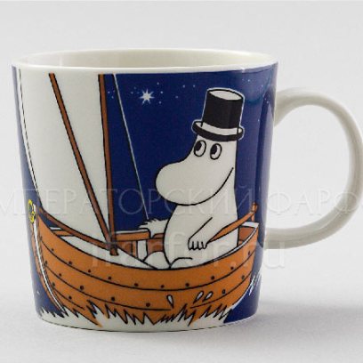 Кружка «Муми-папа» Форма: Arabia MOOMIN. Фарфор. 300 мл.