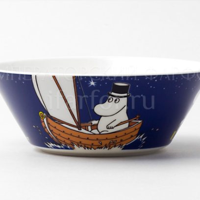 Пиала «Муми-папа» Форма: Arabia MOOMIN. Фарфор. 150 мм.