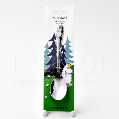 Ложка чайная «Фрекен Снорк» Форма: Arabia MOOMIN. Сталь. 165 мм.