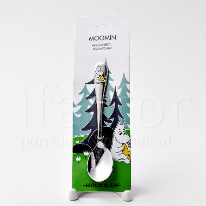 Ложка кофейная «Муми-Тролль» Форма: Arabia MOOMIN. Сталь. 132 мм.
