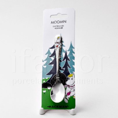 Ложка кофейная «Фрекен Снорк» Форма: Arabia MOOMIN. Сталь. 132 мм.