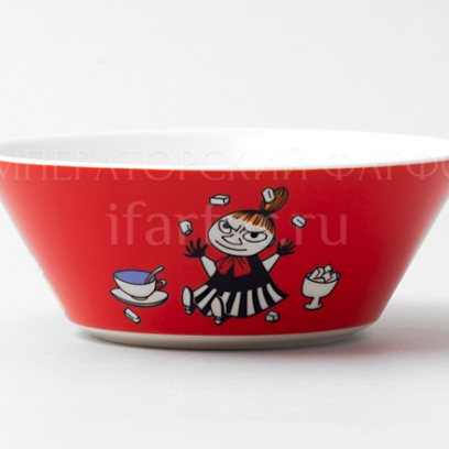Пиала «Малышка Мю» Форма: Arabia MOOMIN. Фарфор. 150 мм.