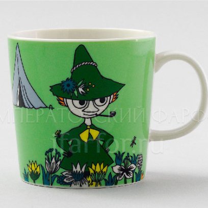 Кружка «Снусмумрик» Форма: Arabia MOOMIN. Фарфор. 300 мл.
