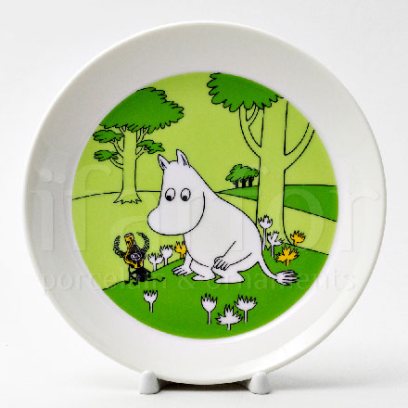 Пиала «Муми-тролль и Марсиане» Форма: Arabia MOOMIN. Фарфор. 190 мм.
