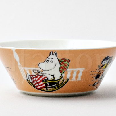 Пиала «Муми-мама (мармеладная)» Форма: Arabia MOOMIN. Фарфор. 150 мм.