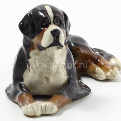 Скульптура Бернская овчарка