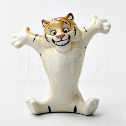 Скульптура Тигр счастливый