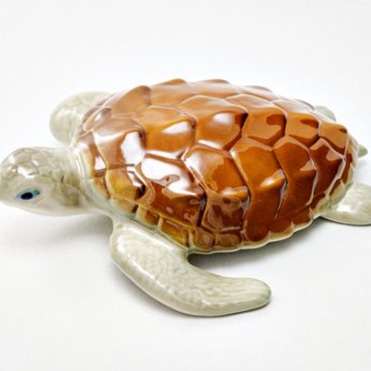 Скульптура Черепаха большая серая 1