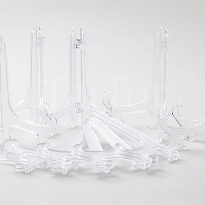 Комплект подставок для декоративных тарелок 200мм Прозрачный 10/10 Подставка