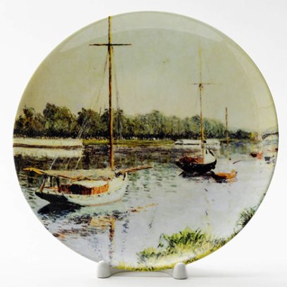 Декоративная тарелка Бухта в Аржантее