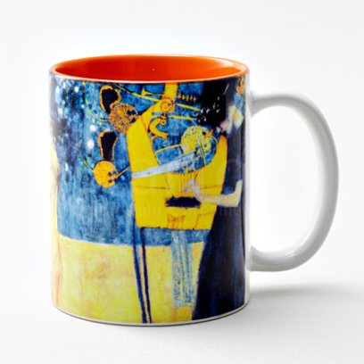 Кружка Музыка (цветная) Стандартная