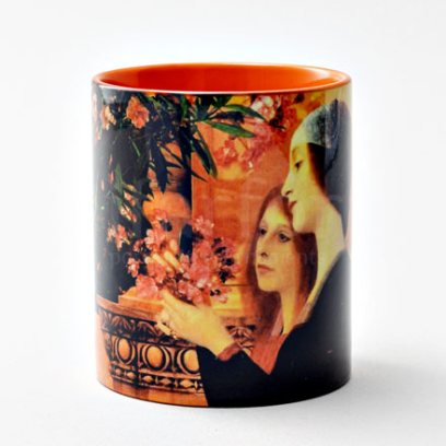 Кружка Две девушки с олеандром (цветная) Стандартная
