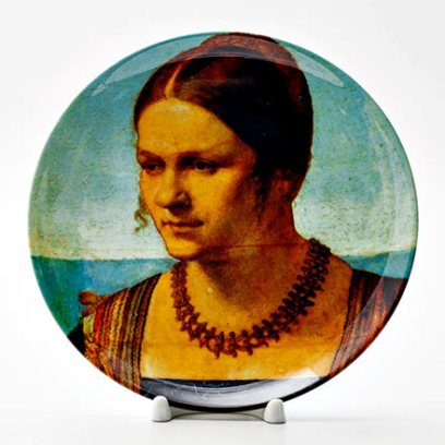 Декоративная тарелка Портрет молодой венецианки