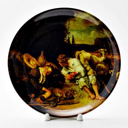 Декоративная тарелка Меркурий и Аргус