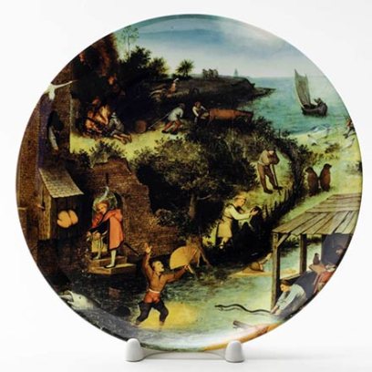 Декоративная тарелка Нидерландские пословицы 3