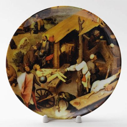 Декоративная тарелка Нидерландские пословицы 6