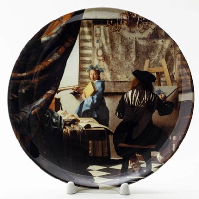 Декоративная тарелка Мастерская художника